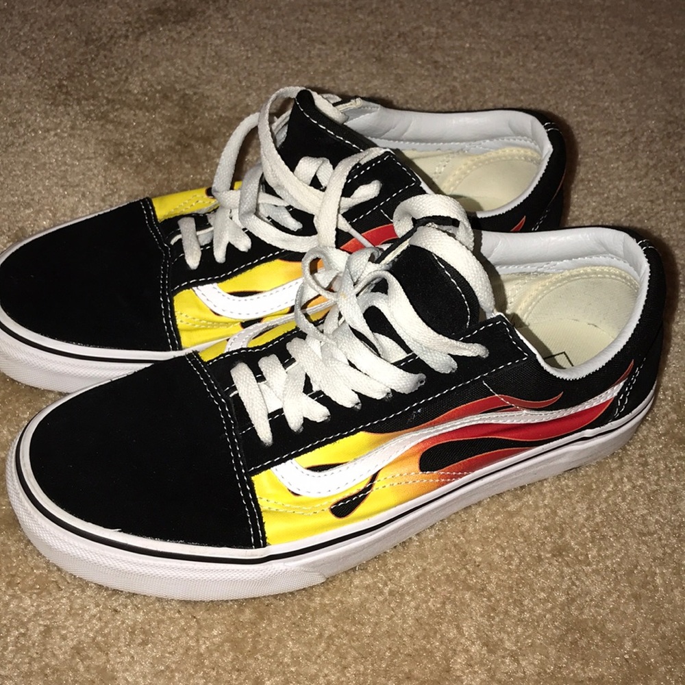 Flaming VANS